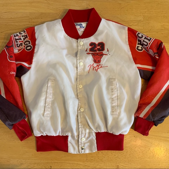 Michael Jordan Chalk Line Jacket Y 14/16 Or S XS